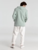 Толстовка с капюшоном унисекс Hoodie, серо-зеленая, размер S (Изображение 12)