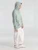 Толстовка с капюшоном унисекс Hoodie, серо-зеленая, размер S (Изображение 11)
