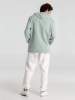 Толстовка с капюшоном унисекс Hoodie, серо-зеленая, размер XXL (Изображение 12)
