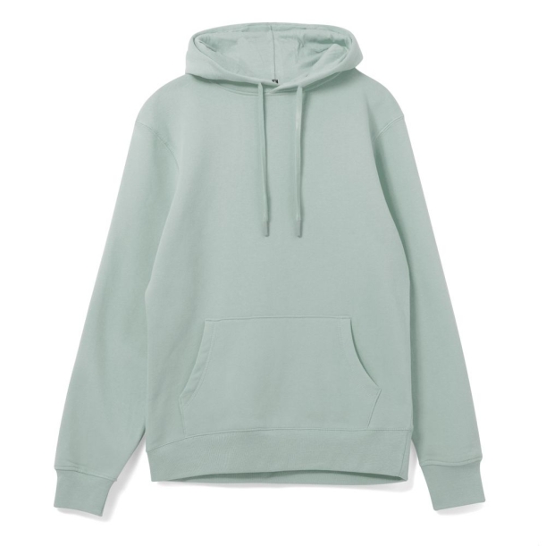 Толстовка с капюшоном унисекс Hoodie, серо-зеленая, размер XXL (Изображение 1)