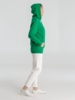 Толстовка с капюшоном унисекс Hoodie, зеленая, размер XS (Изображение 7)