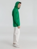 Толстовка с капюшоном унисекс Hoodie, зеленая, размер XS (Изображение 12)