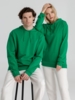 Толстовка с капюшоном унисекс Hoodie, зеленая, размер XS (Изображение 14)