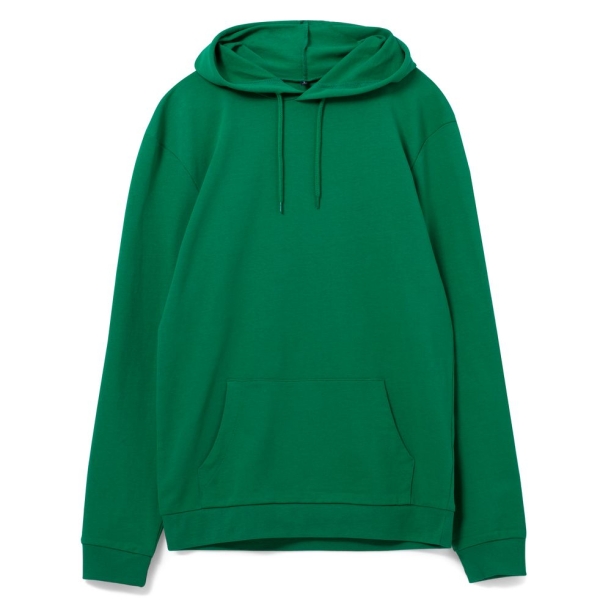 Толстовка с капюшоном унисекс Hoodie, зеленая, размер XS (Изображение 1)