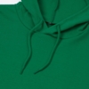 Толстовка с капюшоном унисекс Hoodie, зеленая, размер XXL (Изображение 3)