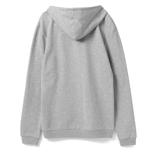 Толстовка с капюшоном унисекс Hoodie, серый меланж, размер XXL (Изображение 2)