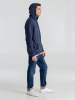 Толстовка с капюшоном унисекс Hoodie, синий меланж, размер XS (Изображение 14)