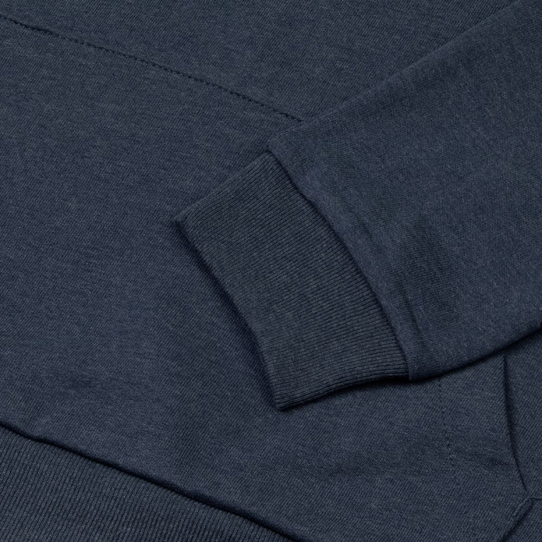 Толстовка с капюшоном унисекс Hoodie, синий меланж, размер XS (Изображение 4)