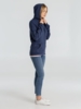 Толстовка с капюшоном унисекс Hoodie, синий меланж, размер 3XL (Изображение 9)