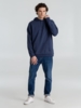 Толстовка с капюшоном унисекс Hoodie, синий меланж, размер 3XL (Изображение 13)