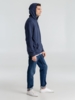 Толстовка с капюшоном унисекс Hoodie, синий меланж, размер 3XL (Изображение 14)