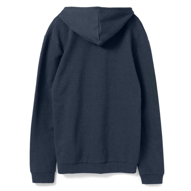 Толстовка с капюшоном унисекс Hoodie, синий меланж, размер 3XL (Изображение 2)