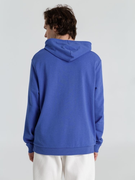 Толстовка с капюшоном унисекс Hoodie, ярко-синий меланж, размер XS (Изображение 11)