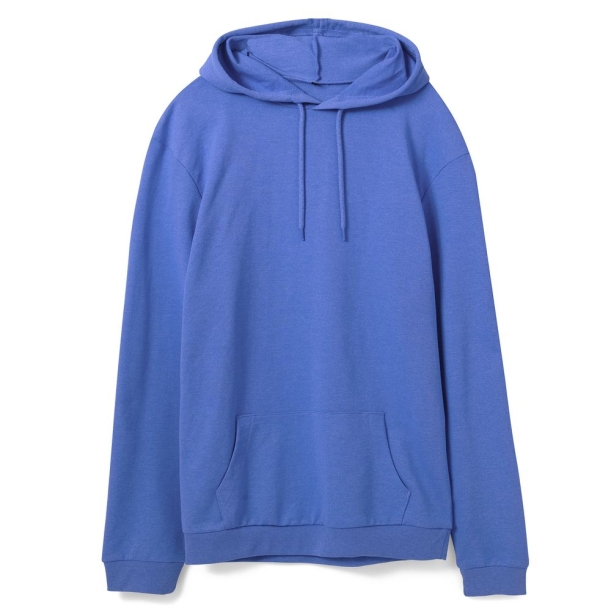 Толстовка с капюшоном унисекс Hoodie, ярко-синий меланж, размер 3XL (Изображение 1)