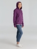 Толстовка с капюшоном унисекс Hoodie, фиолетовый меланж, размер XS (Изображение 9)