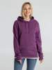 Толстовка с капюшоном унисекс Hoodie, фиолетовый меланж, размер S (Изображение 6)