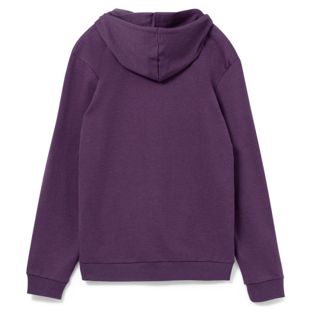 Толстовка с капюшоном унисекс Hoodie, фиолетовый меланж, размер S (Изображение 2)