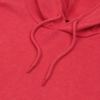 Толстовка с капюшоном унисекс Hoodie, красный меланж, размер XS (Изображение 3)