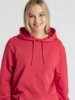 Толстовка с капюшоном унисекс Hoodie, красный меланж, размер S (Изображение 13)