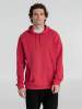 Толстовка с капюшоном унисекс Hoodie, красный меланж, размер S (Изображение 6)