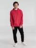 Толстовка с капюшоном унисекс Hoodie, красный меланж, размер XL (Изображение 9)