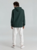 Толстовка с капюшоном унисекс Hoodie, темно-зеленый меланж, размер XS (Изображение 13)