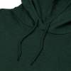 Толстовка с капюшоном унисекс Hoodie, темно-зеленый меланж, размер XS (Изображение 3)