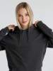 Толстовка с капюшоном унисекс Hoodie, серый меланж (антрацит), размер XS (Изображение 14)