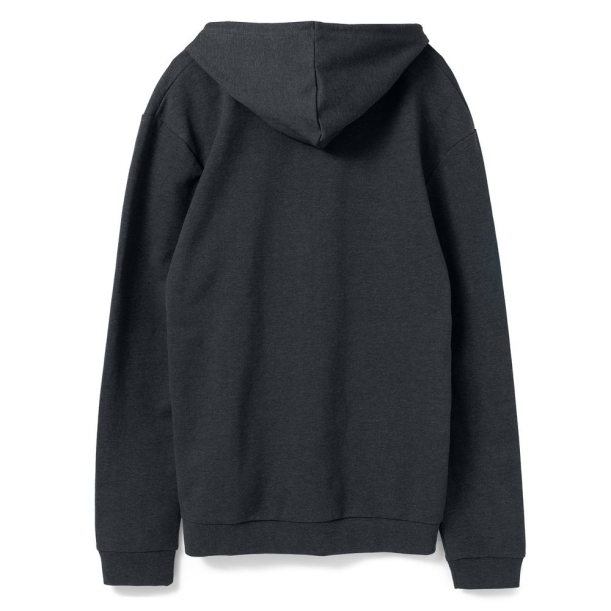 Толстовка с капюшоном унисекс Hoodie, темно-серая, размер XS (Изображение 2)