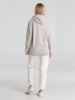Толстовка с капюшоном унисекс Hoodie, дымчато-серая, размер XS (Изображение 15)