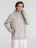 Толстовка с капюшоном унисекс Hoodie, дымчато-серая, размер XS (Изображение 6)