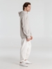 Толстовка с капюшоном унисекс Hoodie, дымчато-серая, размер XXL (Изображение 9)