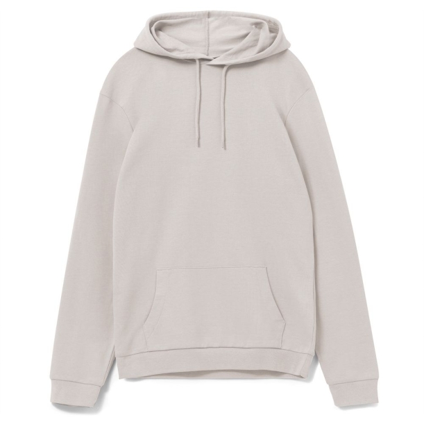 Толстовка с капюшоном унисекс Hoodie, дымчато-серая, размер XXL (Изображение 1)
