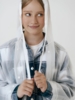 Дождевик детский RainDrop Kids, белый, 12 лет (рост 142-152) (Изображение 10)