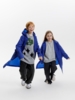 Дождевик детский RainDrop Kids, ярко-синий, 10 лет (рост 130-140) (Изображение 17)