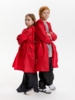 Дождевик детский RainDrop Kids, красный, 8 лет (рост 118-128) (Изображение 18)