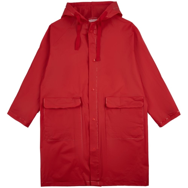 Дождевик детский RainDrop Kids, красный, 8 лет (рост 118-128) (Изображение 1)