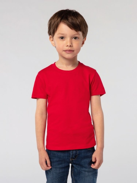 Футболка детская Pioneer Kids, оранжевая, на рост 118-128 см (8 лет) (Изображение 4)