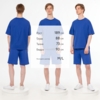Футболка унисекс T3, синяя, размер XL/XXL (Изображение 5)