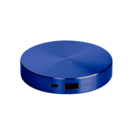 Универсальный аккумулятор &quot;UFO&quot; (6000mAh) в подарочной коробке,синий, 8,6х1,5 см,металл