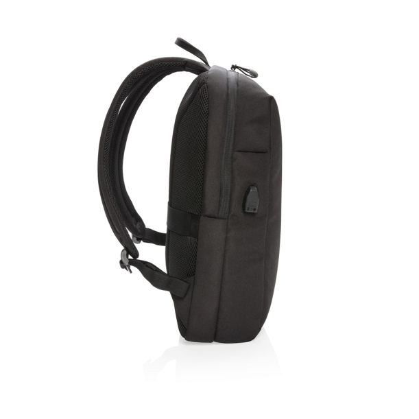 Рюкзак Swiss Peak с RFID-защитой и USB-A из rPET AWARE™, 15,6’’ (Изображение 6)