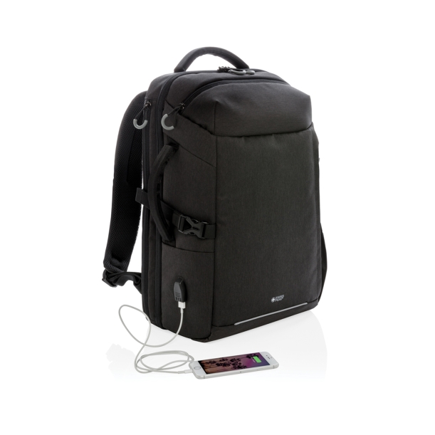 Рюкзак для путешествий Swiss Peak XXL из rPET AWARE™, 17’’ (Изображение 4)