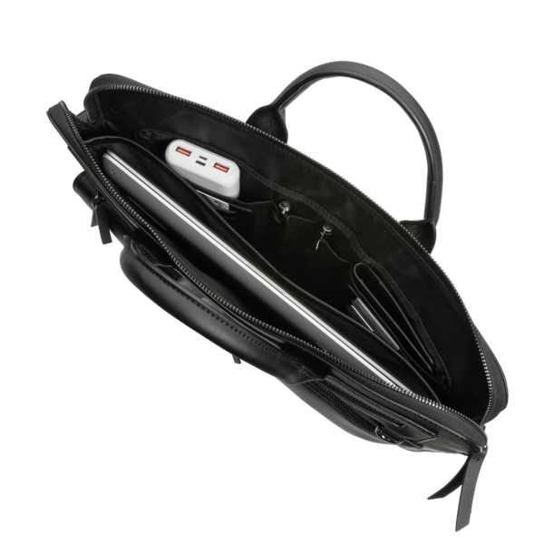 Сумка для ноутбука Swiss Peak из переработанного полиуретана GRS, 14’’ (Изображение 4)