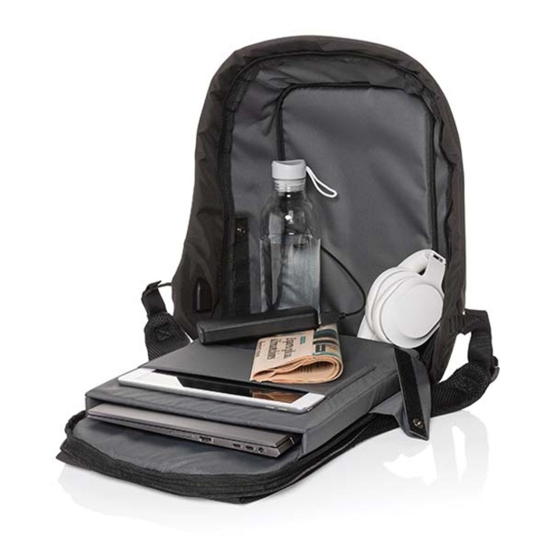 Антикражный рюкзак для ноутбука Swiss Peak из rPET AWARE™, 15,6’’ (Изображение 5)
