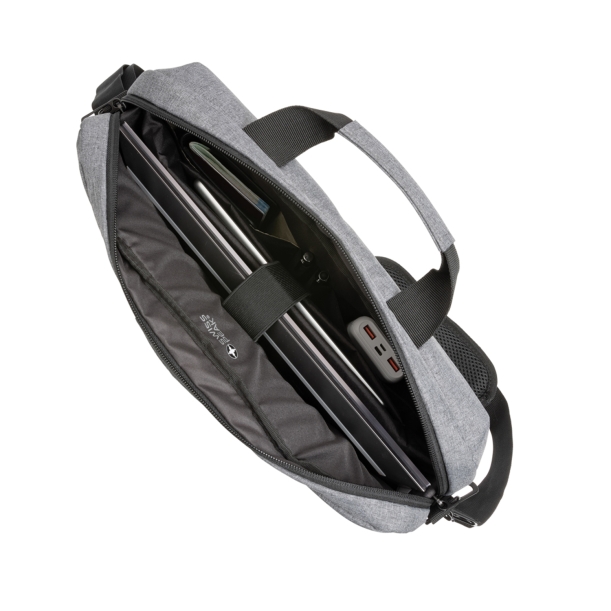Сумка для ноутбука Swiss Peak с RFID-защитой из rPET AWARE™, 15,6’’ (Изображение 4)