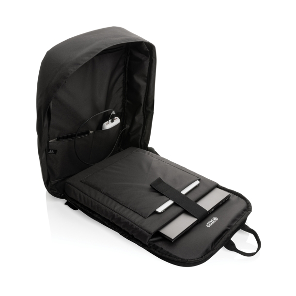 Антикражный рюкзак для ноутбука Swiss Peak с RFID-защитой из rPET AWARE™, 15,6’’ (Изображение 2)