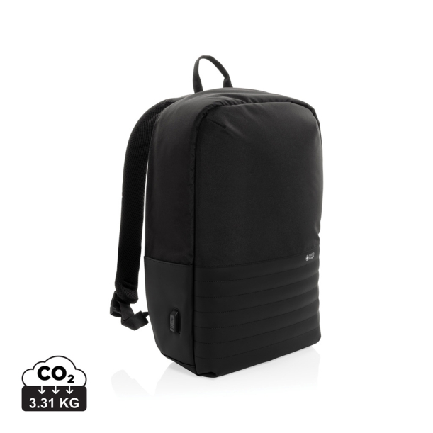Антикражный рюкзак для ноутбука Swiss Peak с RFID-защитой из rPET AWARE™, 15,6’’ (Изображение 12)