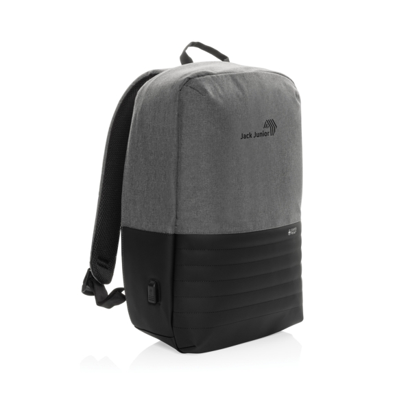 Антикражный рюкзак для ноутбука Swiss Peak с RFID-защитой из rPET AWARE™, 15,6’’ (Изображение 8)