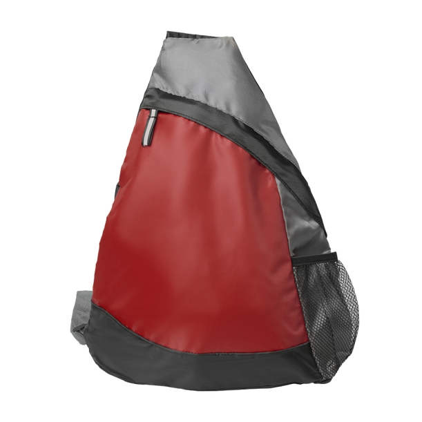 Рюкзак Pick, красный/серый/чёрный, 41 x 32 см, 100% полиэстер 210D (Изображение 1)