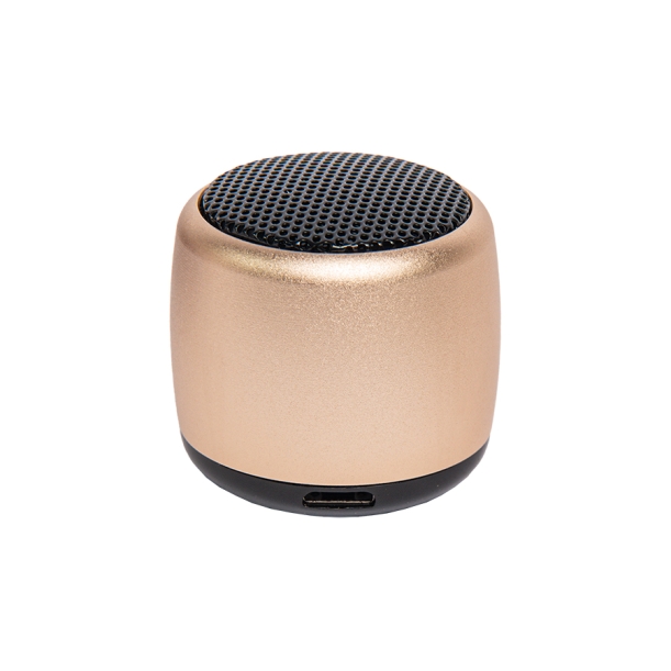 Портативная mini Bluetooth-колонка Sound Burger "Loto" золото (Изображение 1)